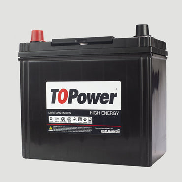 Bateria Topower 45 Amp Borne Estandar Izquierda 390 Cca