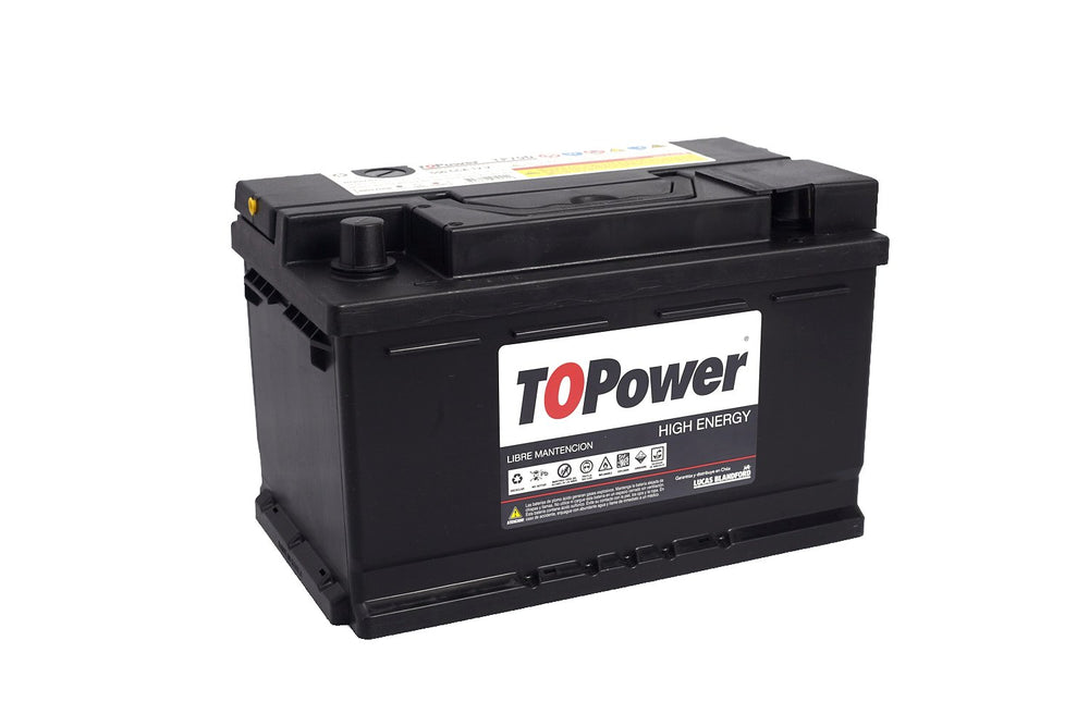 Bateria Topower 70 Amp Borne Estandar Derecha 520 Cca
