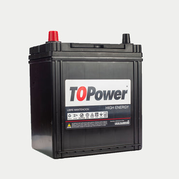 Bateria Topower 35 Amp Borne Delgado Izquierda 330 Cca
