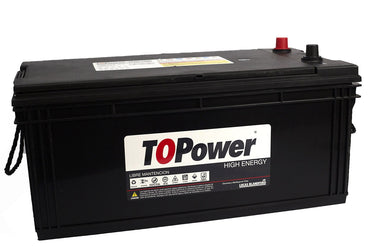 Bateria Topower 225 Amp Borne Estandar Derecha 1400 Cca