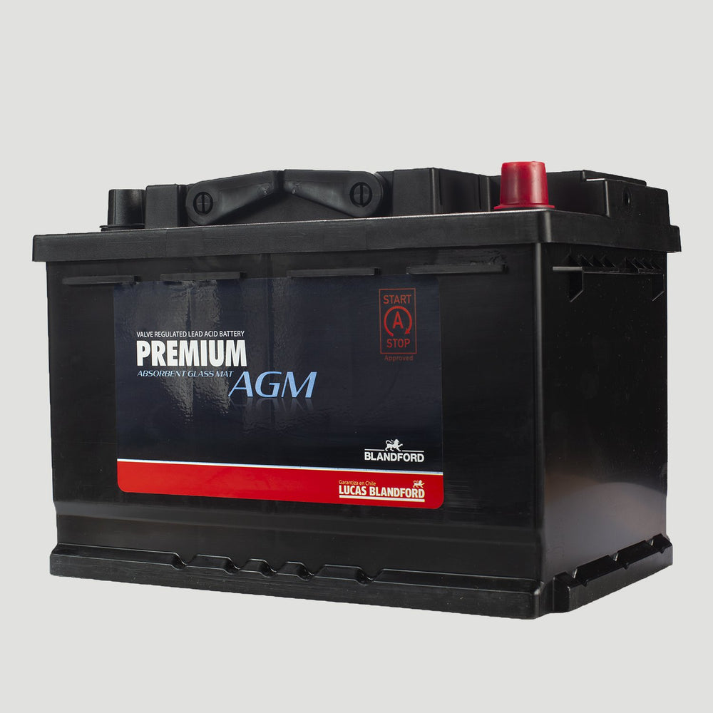 Bateria Premium Agm Start-Stop 70 Amp Positivo Derecho 760 Cca