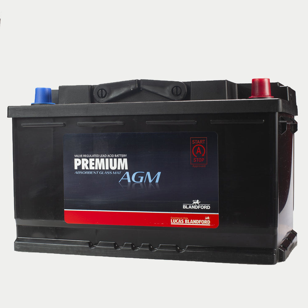 Bateria Premium Agm Start-Stop 80 Amp Positivo Derecho 800 Cca