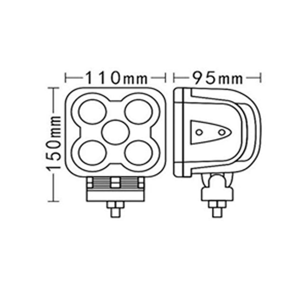 FOCO LED 50W - 4300 LM